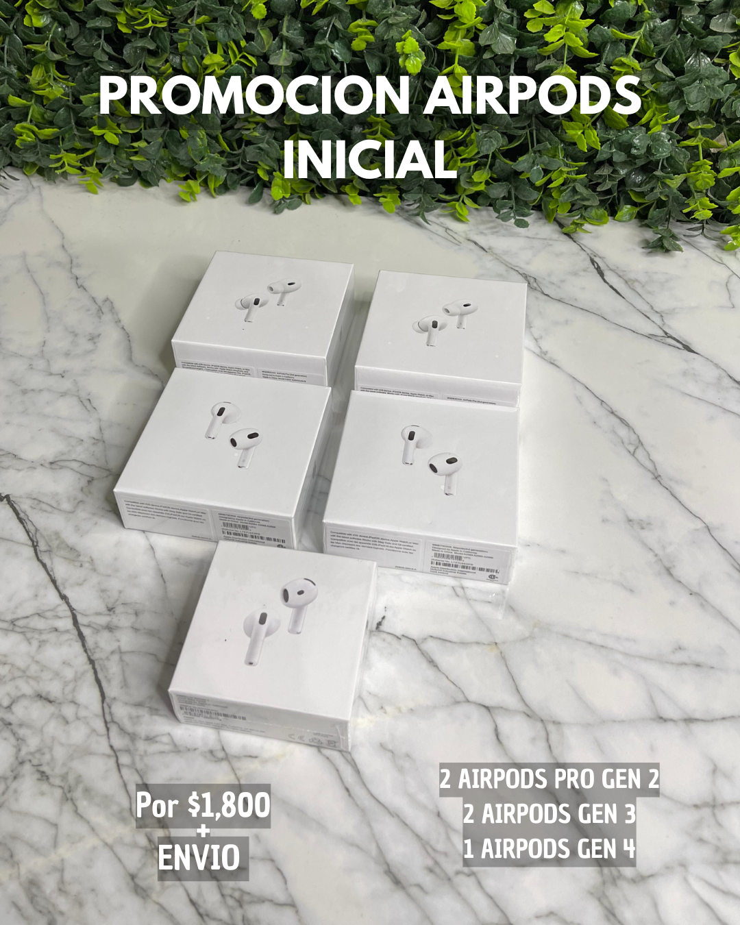 PROMO AIRPODS INICIAL