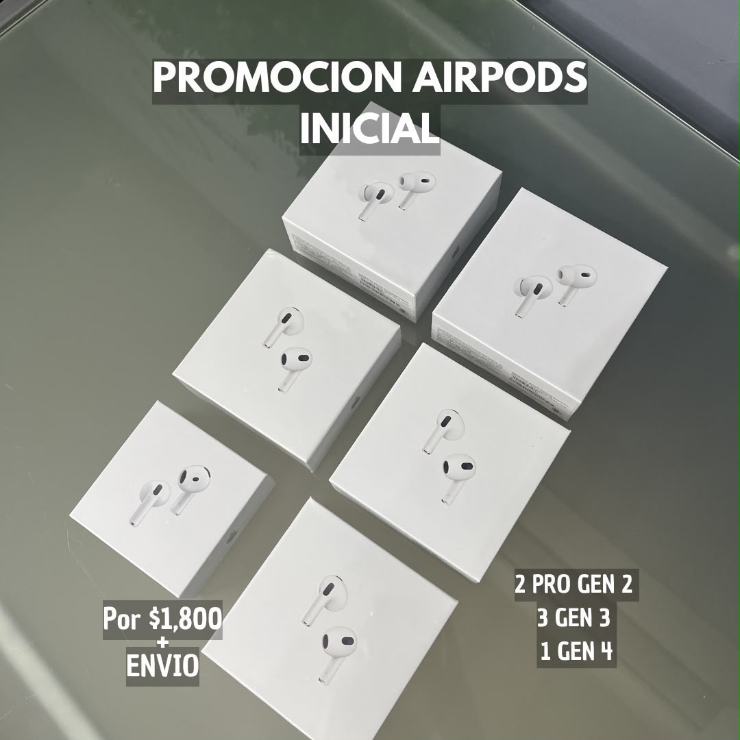 PROMO AIRPODS INICIAL