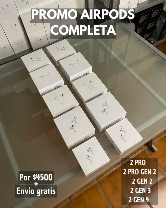 PROMO AIRPODS COMPLETA