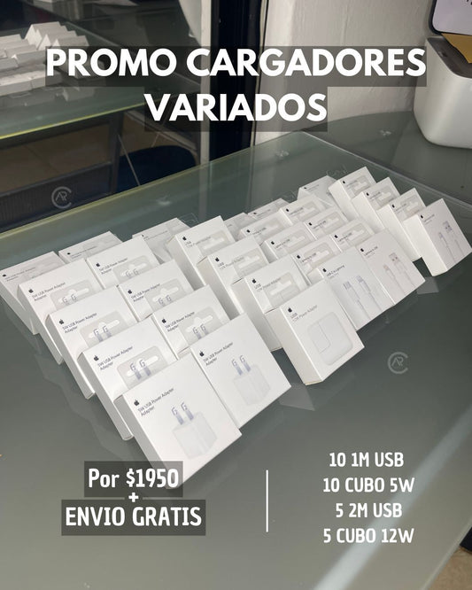 PROMO CARGADORES VARIADOS